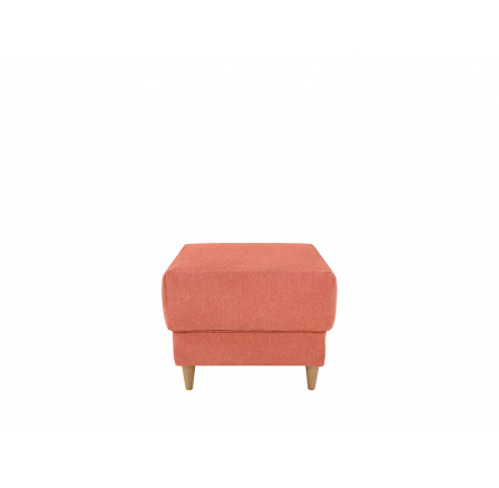 PASOS H - taburet, Primo 52 coral, dřevo TX002 (BRW COMFORT) (FL10-K1230) PASOS H - taburet, Primo 52 coral, dřevo TX002 (BRW COMFORT) (FL10-K1230)