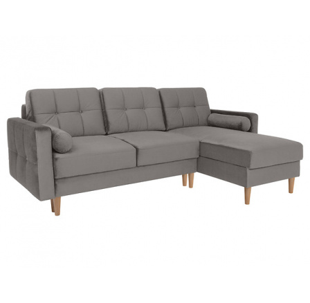 Rohová sedací souprava NORET LUX 2DL.URC, Rain 31 grey (BRW COMFORT) (FL13-1030)