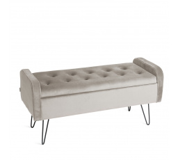 VENLO Lavice béžová 100x39x45cm