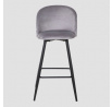 Hocker INU REDUCIDO velur šedý 43x48.5x89 cm 708756