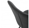 Jídelní židle, šedá, látka, CT-S8010 GREY2