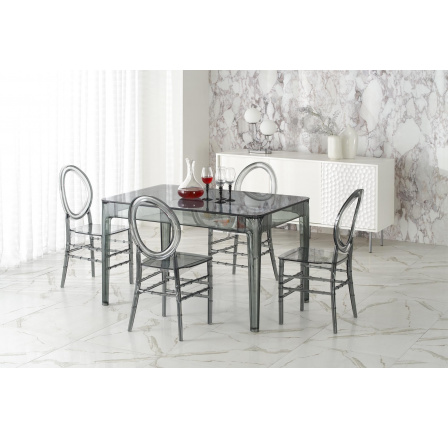 Jídelní stůl GOMEZ, kouřová Jídelní stůl GOMEZ, kouřová