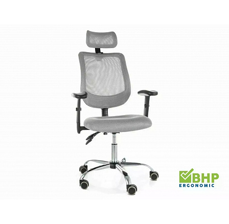 Kancelářské křeslo Q-118 R, Šedá Kancelářské křeslo Q-118 R, Šedá
