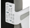 Kancelářská židle, houpací mechanismus, šedá, KA-K2031 GREY