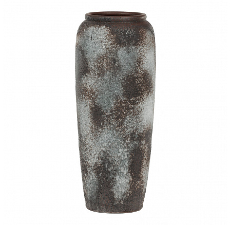 Váza keramická - výška 90 cm, hnědo-šedá Váza keramická - výška 90 cm, hnědo-šedá