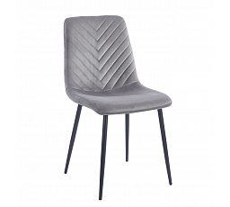 Židle velvet šedá K5-FX
