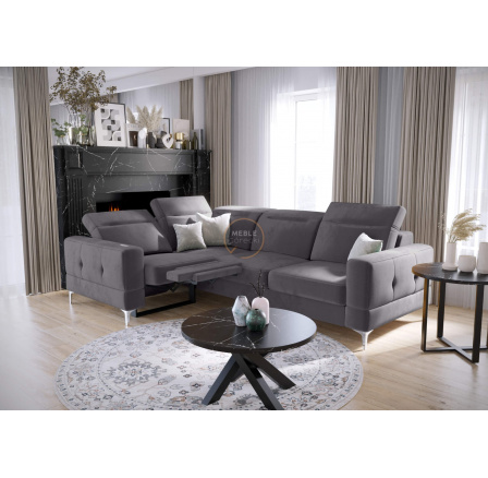 Rohová sedací souprava MALIBU , relax s funkcí spaní 185x250 cm - volitelný odstín , levá Rohová sedací souprava MALIBU , relax s funkcí spaní 185x250 cm - volitelný odstín , levá