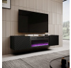 Tv komoda ONDA RTV EF, černá/ dub artisan