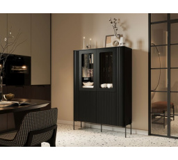 VERA umyvadlo 110 černé (1 ks.=2 str. )