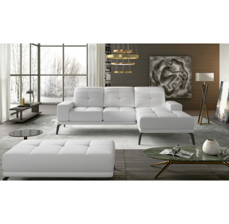 Narożnik Torrense + Puf Soft 17 140x215 Pravý