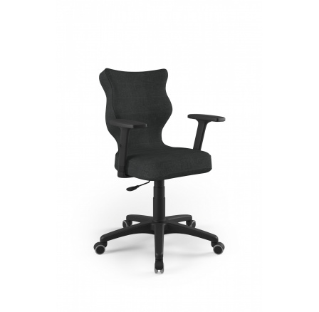 Křeslo kancelářské otočné  UNI , černá Deco 17 velikost 6