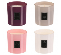 Svíčka aromatická ve skle - mix 4 vůní, cena za 1 ks