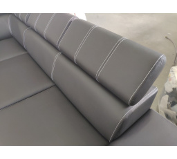 Rohová sedací souprava ROYAL MAX 286×286 - volitelný odstín , pravá