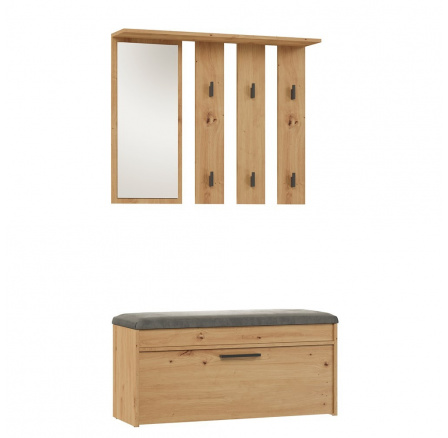 Předsíňová sestava Pargas dub artisan Předsíňová sestava Pargas dub artisan