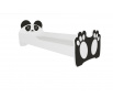 Postel s matrací BEAR BLACK 140x70 Černá
