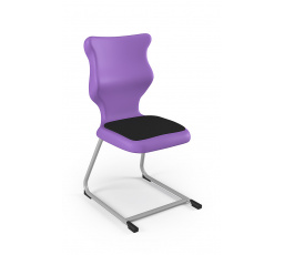 Židle C-Line Soft velikost 4, Fialová/Šedá
