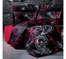 Saténový povlak na polštář Atlantis red 45x60