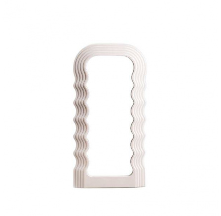 Zrcadlo COSIMO v nepravidelném rámu ecru 70x37x3,3 cm 735240