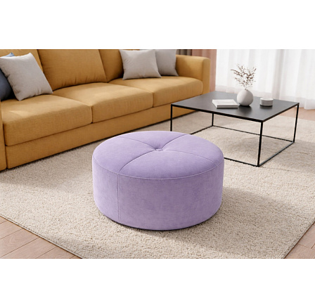 Puf TILIA PIK Ø72 CM MCV2248(ODSTÍN FIALOVÉ) - RYCHLÉ ODESLÁNÍ Puf TILIA PIK Ø72 CM MCV2248(ODSTÍN FIALOVÉ) - RYCHLÉ ODESLÁNÍ