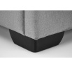 Postel s úložným prostorem CONTINENTAL 2, Šedý Velvet