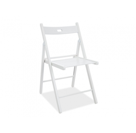 Skládací židle SMART II, bílá