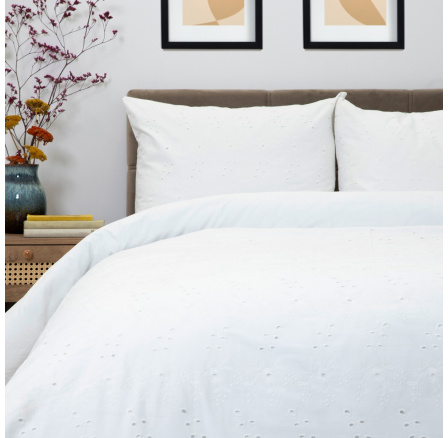 Povlečení LILITH percale vyšívané PREMIUM 200x220 + 2*50x60 cm 880846
