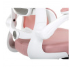 Kancelářská židle, houpací mechanismus, růžová síťovina, KA-C807 PINK