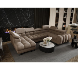 Rohová sedací souprava ASPEN MAX II 195x350x170 cm - pravá, béžová