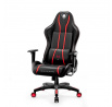 Herní křeslo One 2.0 Normální velikost, černo-červený