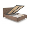 Postel MODULO W4 160 - Čelo postele, Béžový Monolith 09