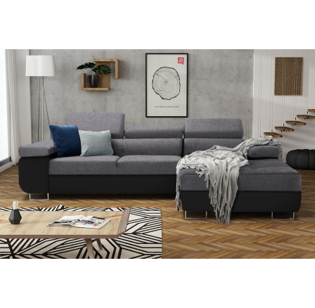 Rohová sedací souprava Annabelle II Sawana 21  Madryt 1100  9100  Strana pravá