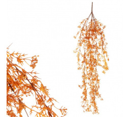 Tráva kvetoucí - umělý převis, barva žluto-oranžová