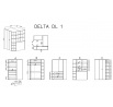 Skříň DELTA - DL1