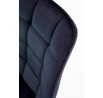 Jídelní židle K332 VELVET, Modrý Bluvel 86/Černá