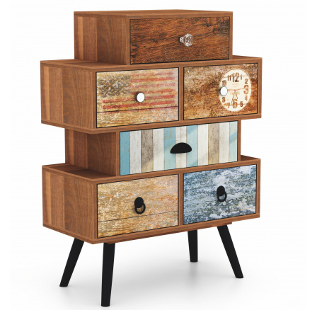 Komoda MEZO KM2, vícebarevná