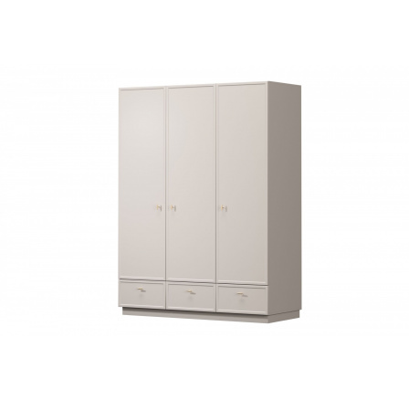 LORINI SKŘÍŇ 150 3D3SZ - kašmír / zlatá T-lišta / sokl