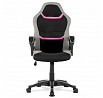 Dětská židle, houpací mechanismus, růžová látka, KA-L611 PINK