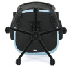 Kancelářská židle, houpací mechanismus, modrá, KA-V317 BLUE