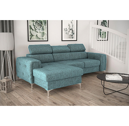 ROHOVÁ POHOVKA ORION MINI LEVÁ S FUNKCÍ SPANÍ 255x165 CM AR75 (ODSTÍN MODRÉ) - RYCHLÉ ODESLÁNÍ ROHOVÁ POHOVKA ORION MINI LEVÁ S FUNKCÍ SPANÍ 255x165 CM AR75 (ODSTÍN MODRÉ) - RYCHLÉ ODESLÁNÍ