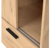 Šatní skříň LINCOLN 2D2S, Jackson hickory