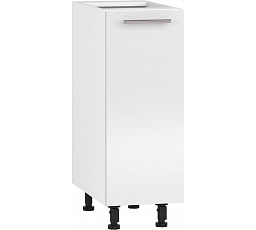 Kuchyňská dolní skříňka VENTO D-30/82, Bílá/Bílý Lesk