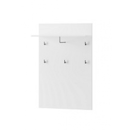 SAMOA 20 (SELENE 20) - VĚŠÁK - panel s věšáky - bílá mat / bílá lesk  (SZ) (K150-Z)