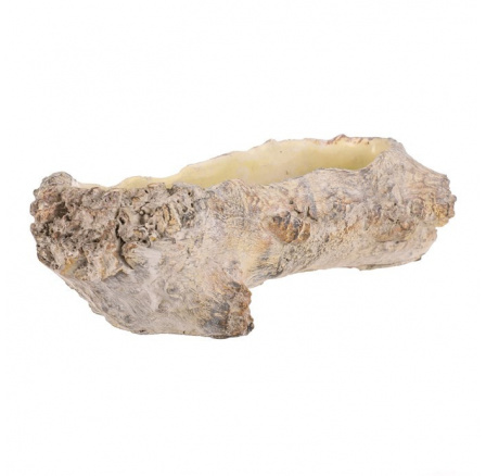 Obal betonový - vykotlaný kořen, světle hnědý