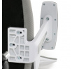 Kancelářská židle, houpací mechanismus, šedá, KA-K2031 GREY
