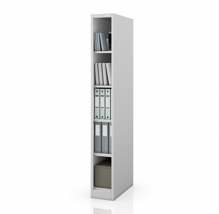 TIM SLIM KNIHOVNA SVĚTLE ŠEDÁ RAL7035 H1850*Š250*H600 TIM SLIM KNIHOVNA SVĚTLE ŠEDÁ RAL7035 H1850*Š250*H600