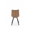 Jídelní židle K332 VELVET, Béžový Bluvel 28/Černá