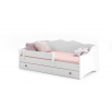 Postel s matrací EMKA Gray, White 160x80 White