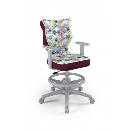 Kancelářské křeslo DUO , šedá Storia 32 velikost 5 WK+P