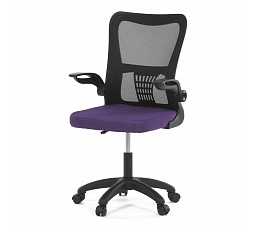 Dětská židle, houpací mechanismus, fialová síťovina, KA-K2006 PUR