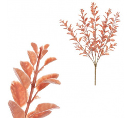 Buxus - umělý trs, barva cihlově hnědá